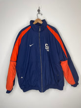 Load image into Gallery viewer, SU Syracuse University Full Zip Lined Winter Jacket - Nike Team - Large