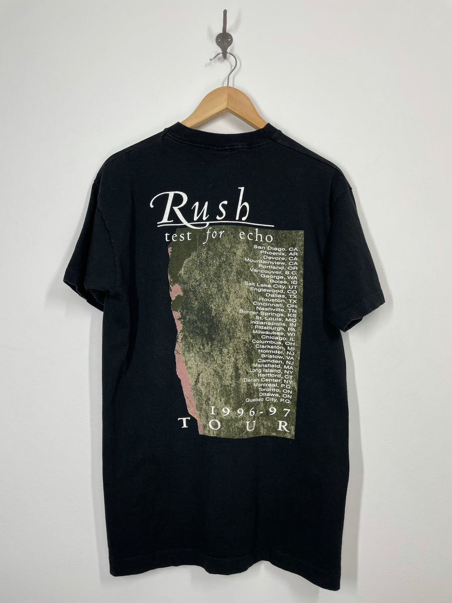 希少　rush test for echo 1996-97ツアーtシャツ Vintage 1996 Rush Test for Echo Concert T-shirt XL - Etsy