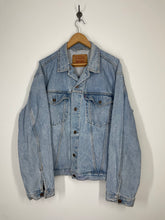 Load image into Gallery viewer, Levi’s Type 3 Denim Trucker Jean Jacket - L