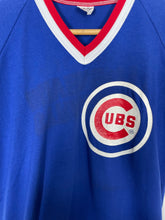 Load image into Gallery viewer, MLB Chicago Cubs Baseball V Neck Pullover Jersey - Sand Knit - L