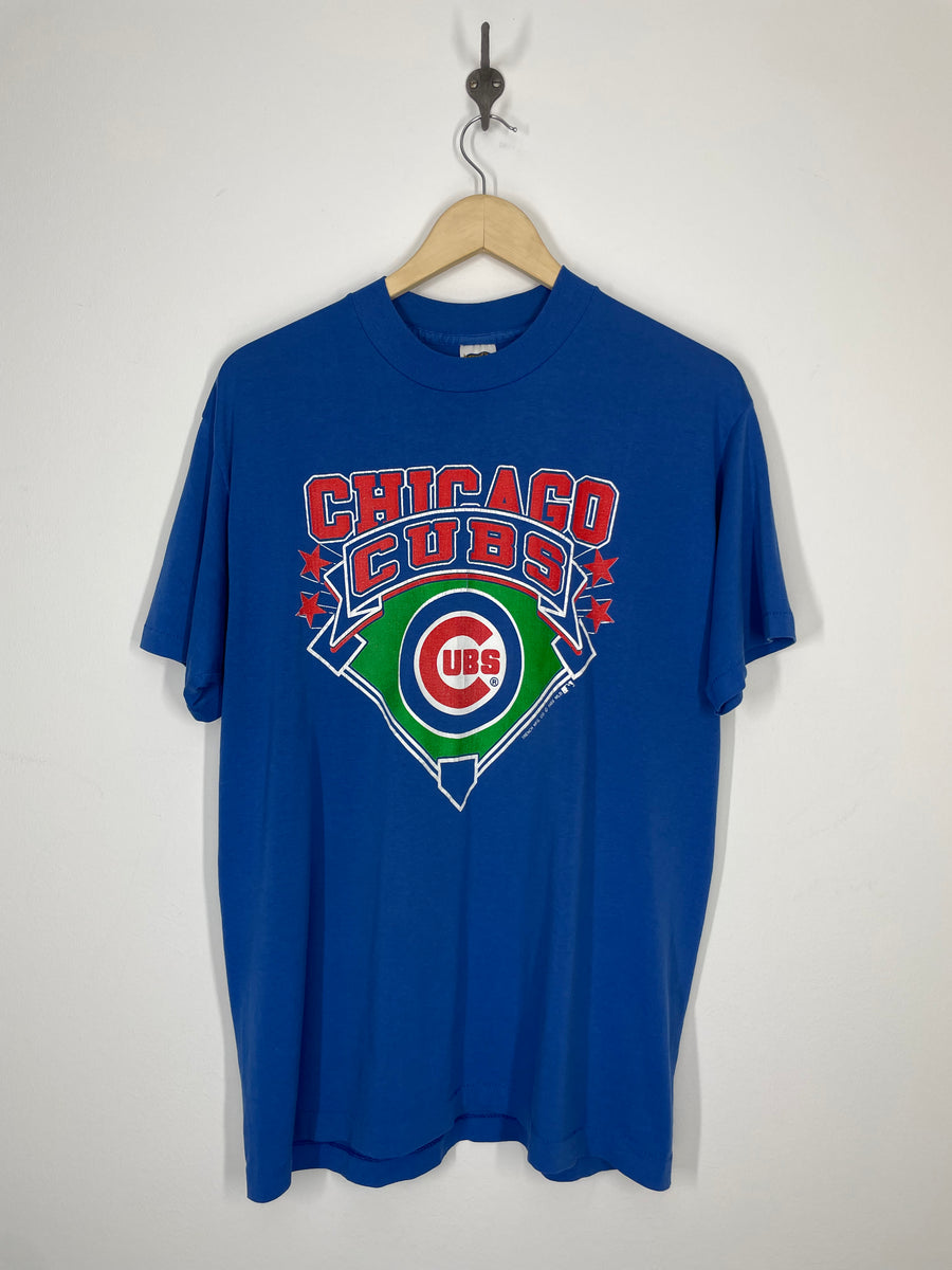 Lhük MLB Chicago Cubs Baseball 1988 T Shirt - Trench - L / XL