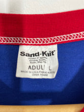 Load image into Gallery viewer, MLB Chicago Cubs Baseball V Neck Pullover Jersey - Sand Knit - L