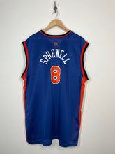 Load image into Gallery viewer, NBA New York NY Knicks Basketball Lattrell Sprewell Jersey - Champion - 48