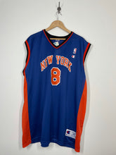 Load image into Gallery viewer, NBA New York NY Knicks Basketball Lattrell Sprewell Jersey - Champion - 48