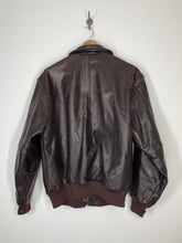 Load image into Gallery viewer, Leather Bomber Jacket - Banana Republic - 42 Large