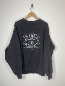 NFL Los Angeles Raiders Football Sweatshirt- Crable Sportswear XL