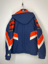 Load image into Gallery viewer, SU Syracuse University Hooded Full Zip &amp; Snap Quilted Lining Winter Jacket - Starter - XL
