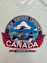 Load image into Gallery viewer, Toronto Canada The Great Northern Experience Loon Puff Graphic T Shirt - Cityscape L
