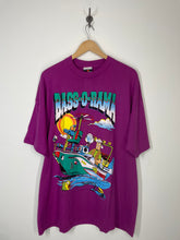 Load image into Gallery viewer, SSI 1992 BASS-O-RAMA Bass Fishing Father’s Day T Shirt - Signal - XL
