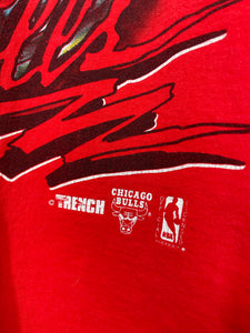 NBA - Chicago Bulls Basketball - 90s T Shirt - Trench Ultra - L