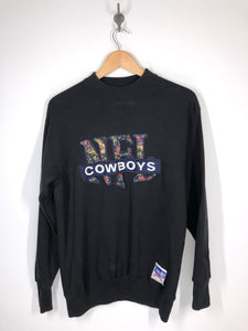 NFL - Dallas Cowboys- Paisley Print Nutmeg Tag Crewneck Sweatshirt - Medium