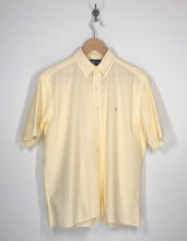 Load image into Gallery viewer, Polo by Ralph Lauren - Classic Fit - Seersucker- Button Up Short Sleeve Shirt - M
