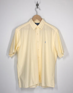 Polo by Ralph Lauren - Classic Fit - Seersucker- Button Up Short Sleeve Shirt - M