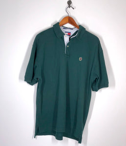 Tommy Hilfiger Polo Shirt - L - Green