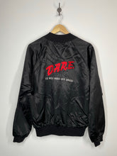 Load image into Gallery viewer, D.A.R.E. Embroidered - Satin Zip Bomber Jacket Jack Nadel XL
