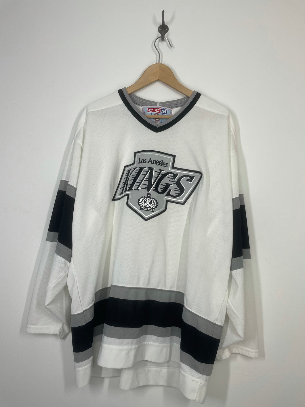 Lhük Vintage NHL Los Angeles La Kings Hockey Jersey - CCM Maska - XL