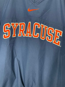 SU Syracuse University - Center Swoosh Pullover Windbreaker Jacket - Nike Team - S