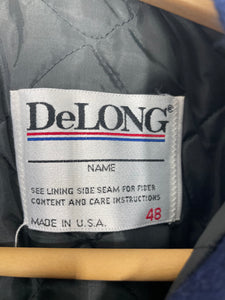 Wool Varsity Letterman Blank Snap Jacket - Delong - 48 XL