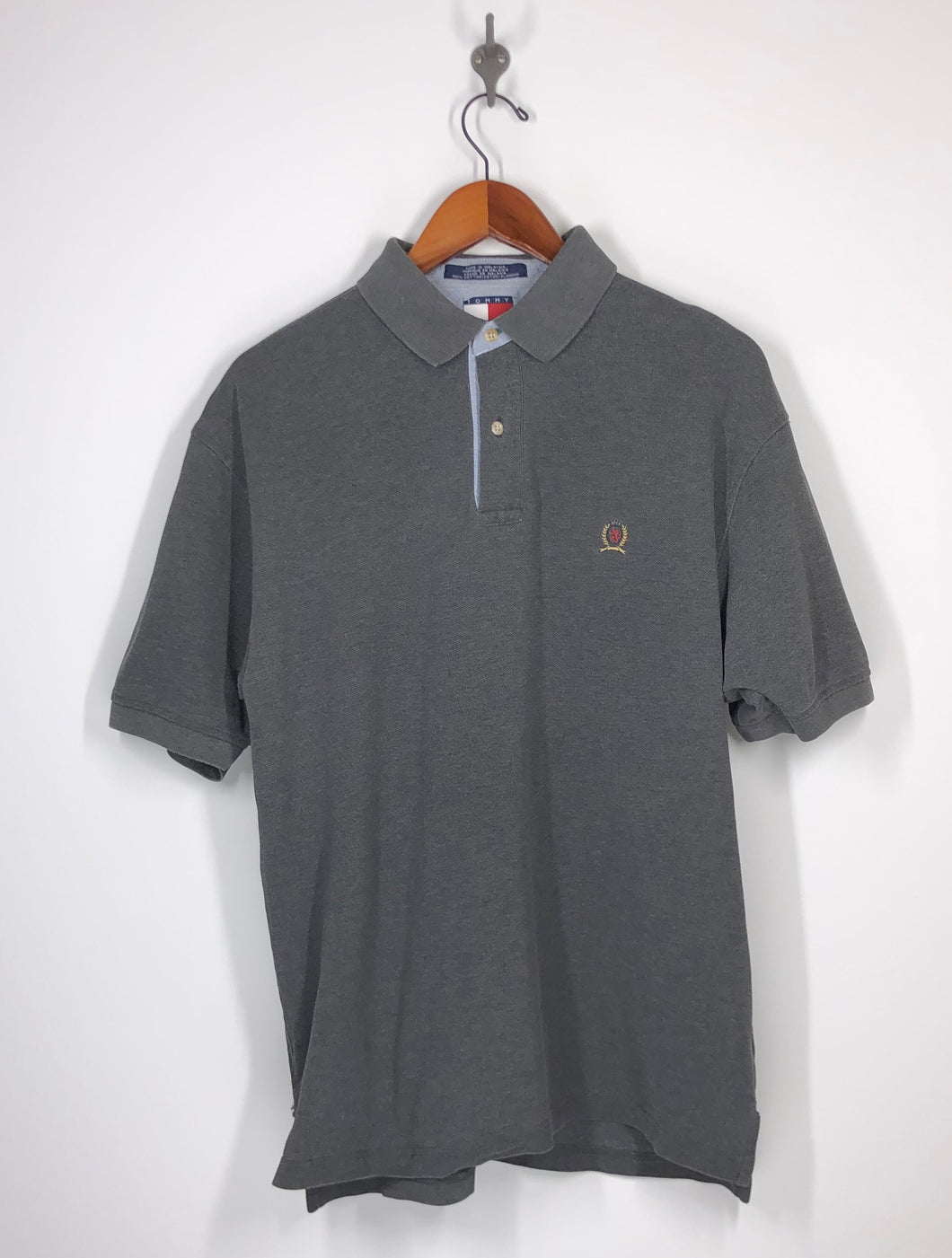 Tommy Hilfiger - Polo Shirt - L - Grey