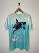 Load image into Gallery viewer, Habitat Orca Killer Whale Jump Nature T Shirt - HL Miller - M
