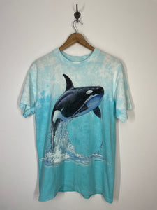 Habitat Orca Killer Whale Jump Nature T Shirt - HL Miller - M