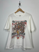 Load image into Gallery viewer, NBA Chicago Bulls Basketball 1991 World Champions Caricature T Shirt - XL
