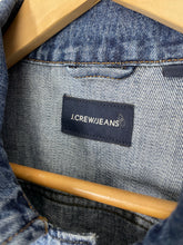 Load image into Gallery viewer, J Crew Jeans - Button Front Denim Trucker Jean Jacket - L
