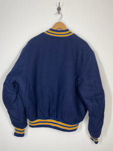 Wool Varsity Letterman Blank Snap Jacket - Delong - 48 XL