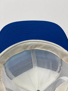 Blue Gradient Mesh Snapback Trucker Hat - Swingster