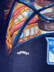 NHL - New York NY Rangers Hockey T Shirt - Nutmeg - XL