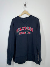 Load image into Gallery viewer, Tommy Hilfiger Denim Embroidered Crewneck Sweatshirt - L/XL
