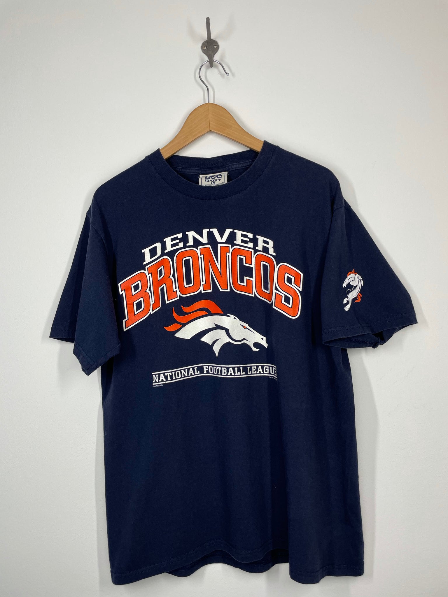 NFL - Denver Broncos Football 1998 T Shirt - Lee Sport - L – Lhük