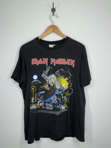 Iron Maiden - 1991 No Prayer on the Road Tour T Shirt - CCI - L