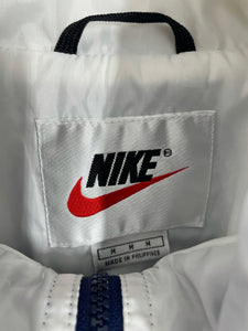 Nike Full Zip Nylon Windbreaker Track Suit Jacket - M