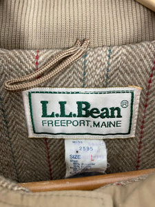 LL Bean Freeport Wool Lined Winter Parka Jacket - Large