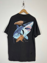 Load image into Gallery viewer, Guy Harvey Original Great White Shark &amp; Seals Pocket T Shirt - XL
