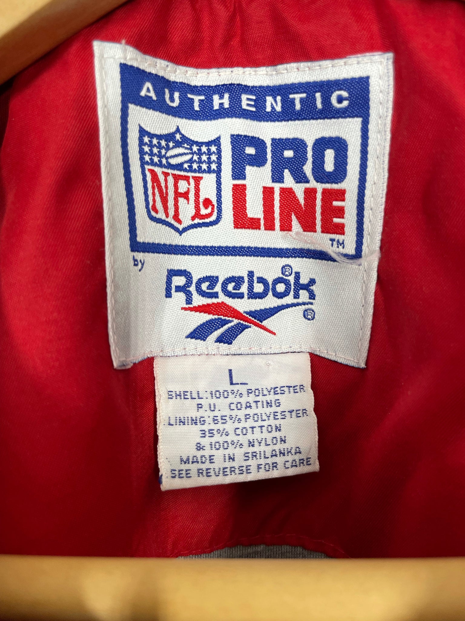 Vintage San Francisco 49ers Jacket by Starter Pro Line Size Large