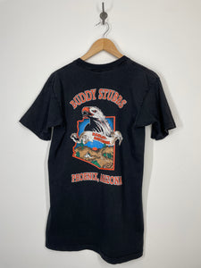 Harley Davidson Motorcycles Flag 1997 Buddy Stubbs Phoenix Arizona T Shirt - M