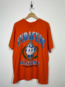 SU Syracuse University Orangemen 1992 Otto T Shirt  - Ebert - XL