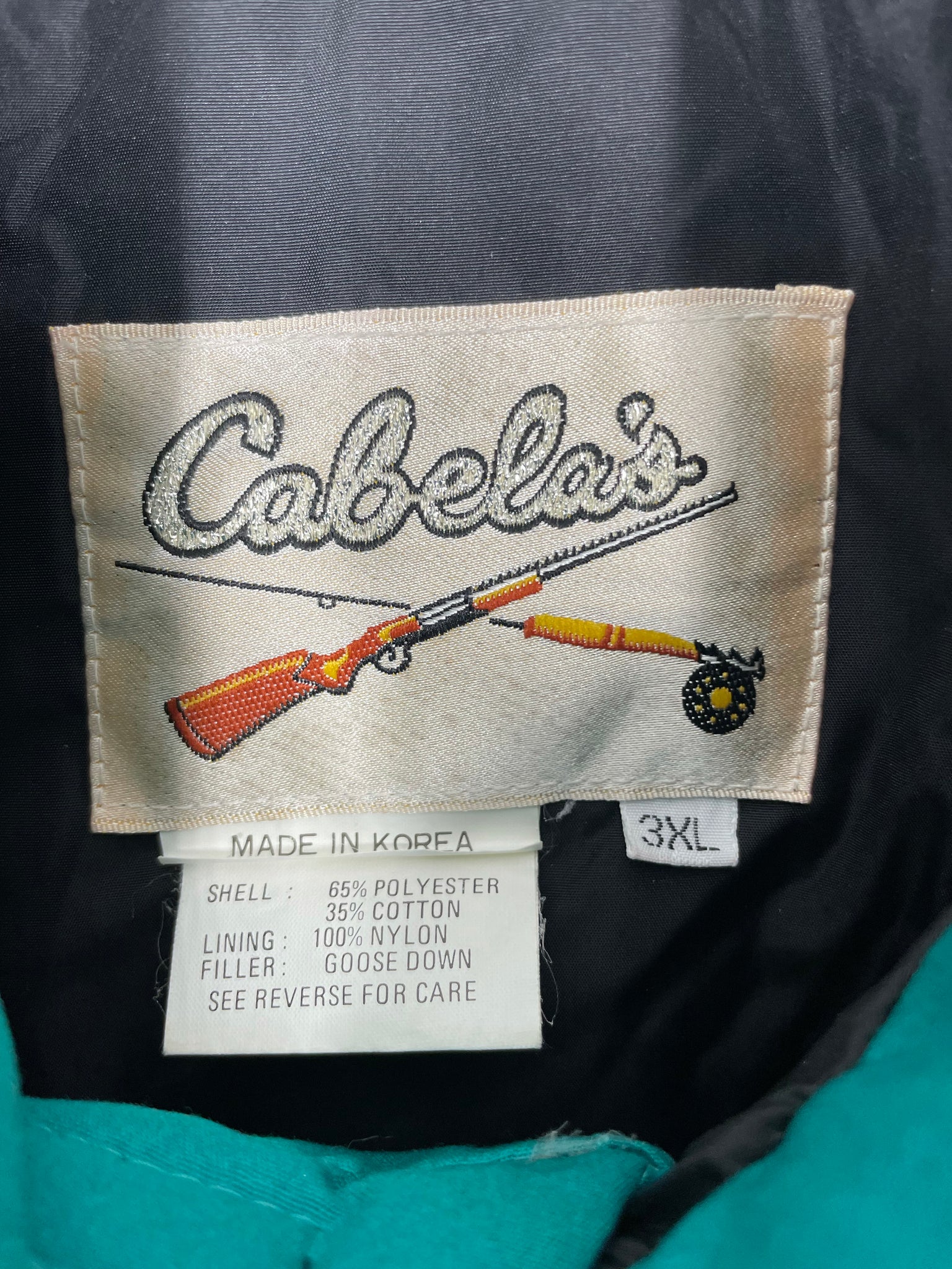 Lhük Vintage Cabela’s Goose Down Puffer Hunting & Fishing Vest - 3XL