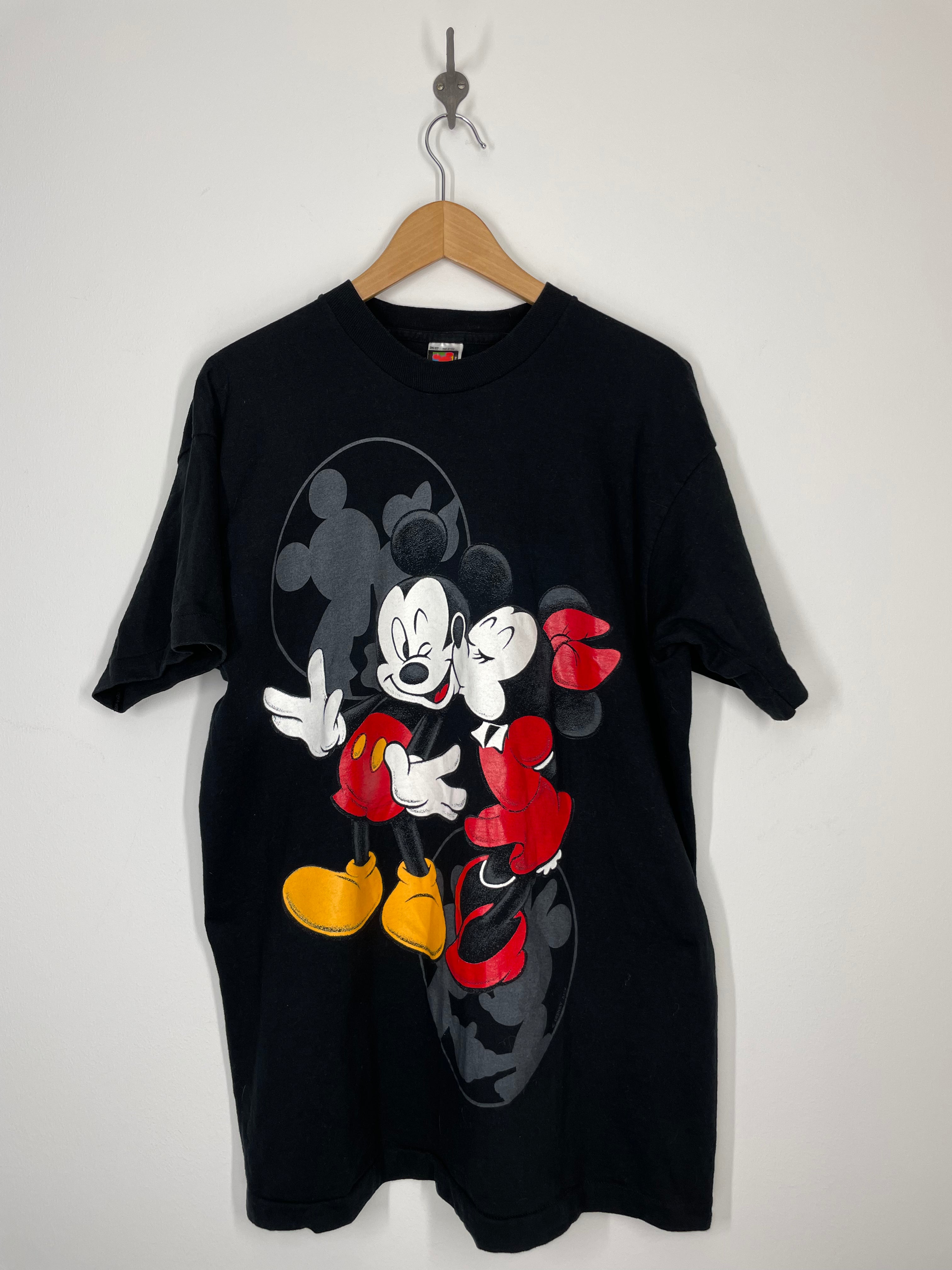 Disney Mickey & Minnie Kiss T Shirt - Unlimited - One Size Fits All – Lhük