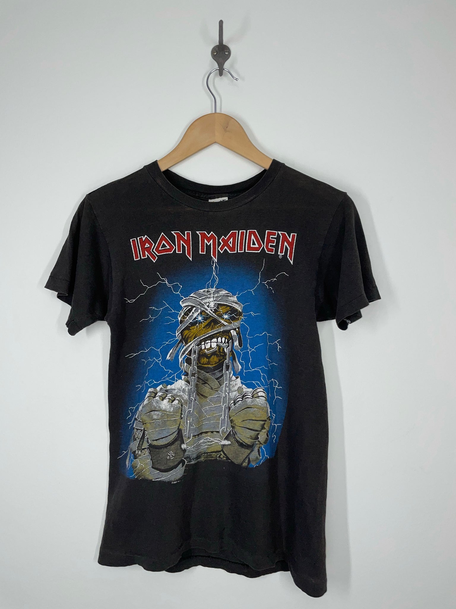 Iron Maiden 1985 World Slavery Tour T Shirt - Rockit - S – Lhük