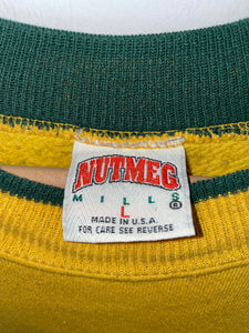 NFL - Green Bay Packers Football Embroidered Crewneck Sweatshirt - Nutmeg - L