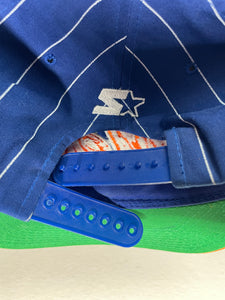 MLB New York Mets Baseball Pin Stripe Snapback Hat - Starter