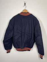 Load image into Gallery viewer, Wool Blank Varsity Letterman Snap Jacket - DeLong - 46 XL
