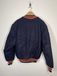 Wool Blank Varsity Letterman Snap Jacket - DeLong - 46 XL