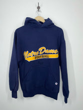 Load image into Gallery viewer, University of Notre Dame Football Embroidered Hoodie Sweatshirt - Russell - M
