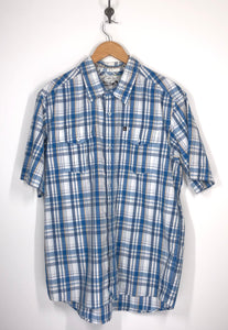 Quicksilver - Button Up Short Sleeve Shirt - L
