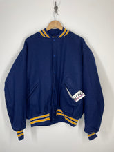 Load image into Gallery viewer, Varsity Letterman Wool Jacket Blank Quilt Lined - Delong - XL
