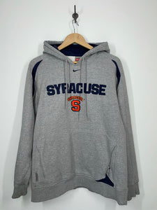SU Syracuse University Team Embroidered Center Swoosh Hoodie Sweatshirt - Nike - S